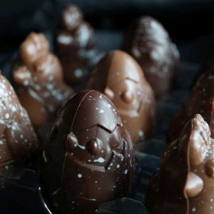 Schokoladen - Küken Osterschokolade Schokoeier